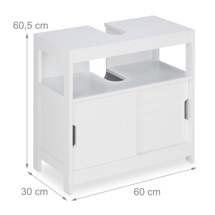 Waschbeckenunterschrank weiß