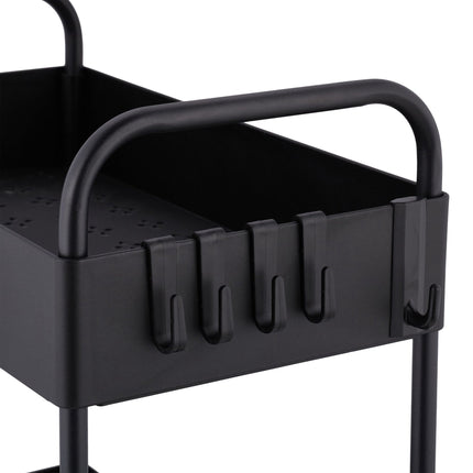 Étagère de lavabo avec 2 étagères