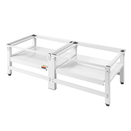 Washer Dryer Pedestals 14 In With Pull-Out Tray, 2 Pack