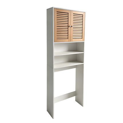 Washing Machine Cabinet, 2 Doors, Adjustable Shelves