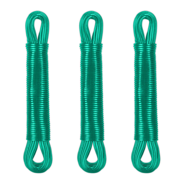 Washing line with polyester core 3 x 20 m