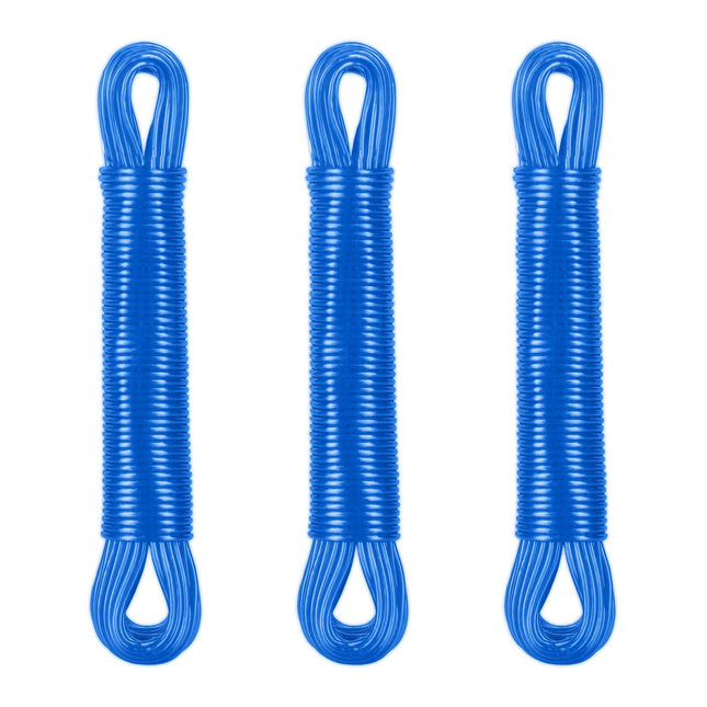Washing line with polyester core 3 x 20 m