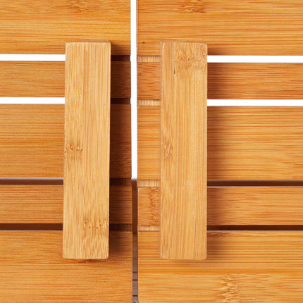 Waschmaschinenschrank aus Bambus