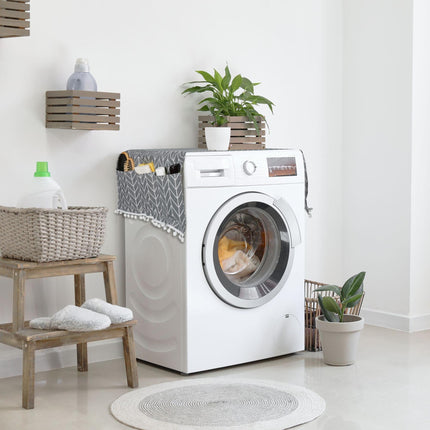 Washing machine pad with pockets