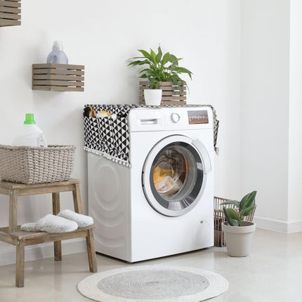 Washing machine pad with pockets