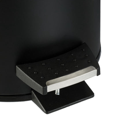 Waste container for bathroom 3 liters with bamboo lid