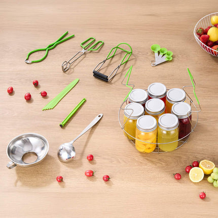 Water Bath Canning Kit, 9-Piece Stainless Steel Tool Set