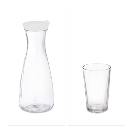 Wasserkaraffe mit Gläsern