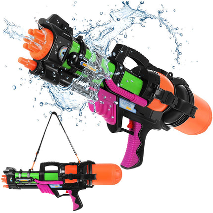 Wasserpistole 60cm – 1.25L Tank, 6m Reichweite