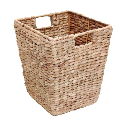 Wasserhyazinthe-Papierkorb – Geflochtenes Design