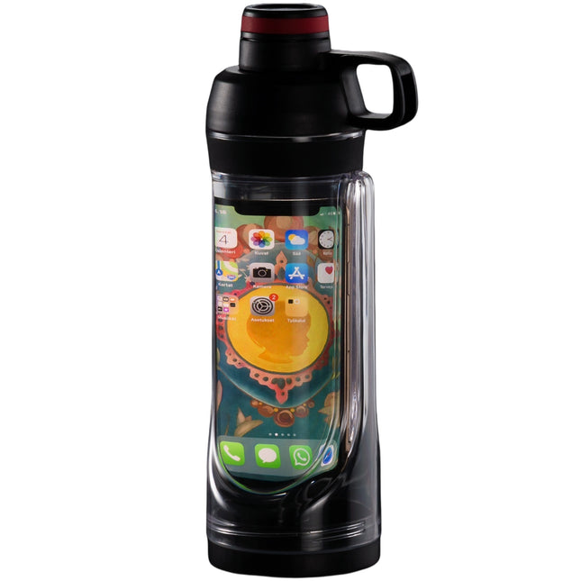Bouteille d'eau avec rangement 400 ml