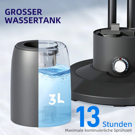 Cooling fan – 3 speeds, 3L tank, oscillating