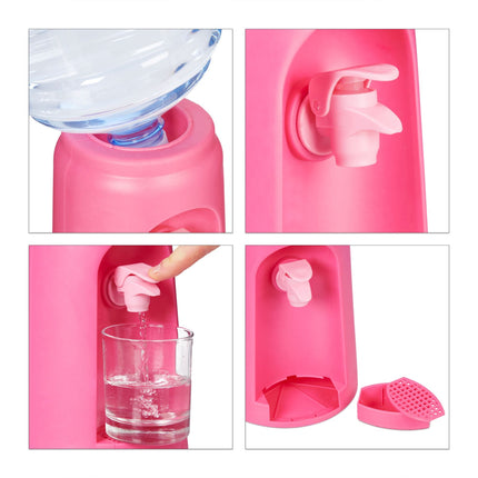 Water dispenser with tank