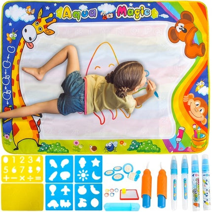 Tapis de dessin à l'eau XXL 100 x 80 cm, lot de 22443