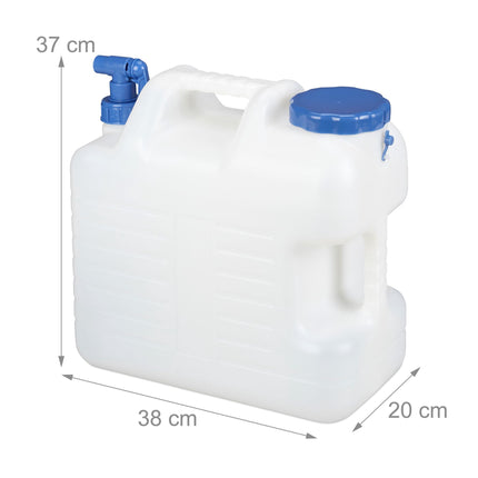 Water jug with tap
