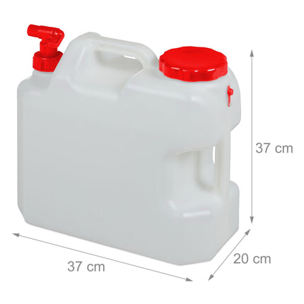 Water jug with tap