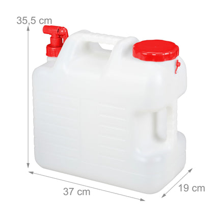 Water jug with tap