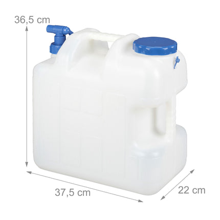 Water jug with tap