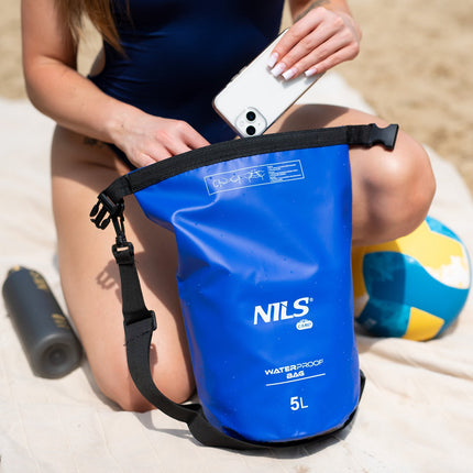 Waterproof 5L Dry Bag, Blue