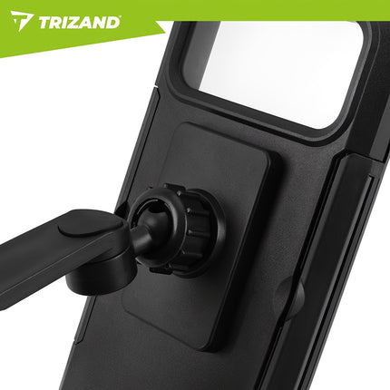 Waterproof Bike Phone Holder, 360 Rotation, Handlebar Mount