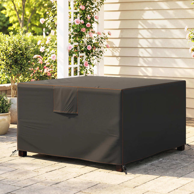 Wasserdichte Gartenmöbelabdeckung, 420D Oxford, 125x125x74cm