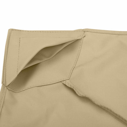Wasserdichtes Pavillon-Ersatzdach 3x3m, Doppellüftung Beige