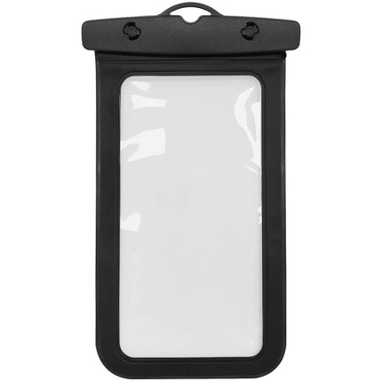 Wasserdichte Handytasche, IPX8, passend für bis zu 7 Zoll, Schwarz