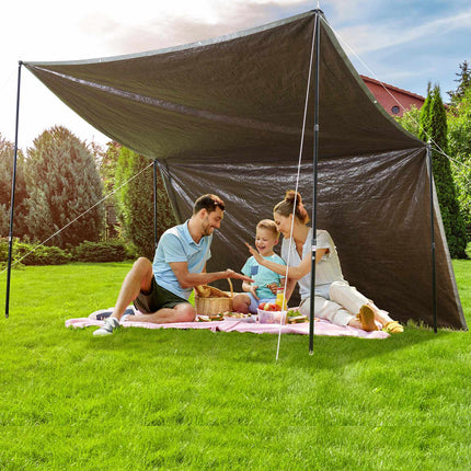 Waterproof Poly Tarp 16 x 20 Ft, 10 Mil, UV Resistant