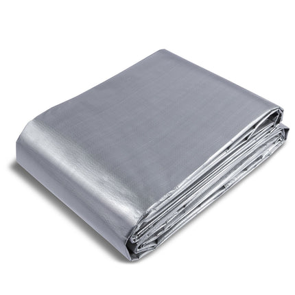 Waterproof Poly Tarp 16 x 20 Ft, 10 Mil, UV Resistant