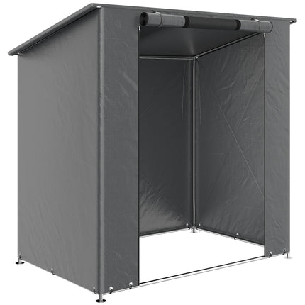 Wasserdichtes Lagerzelt 1,9x1,2m mit Rolltür