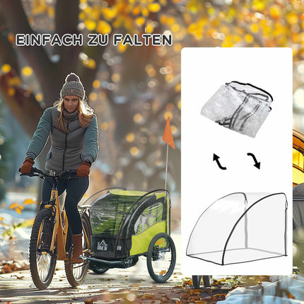Waterproof Trailer Cover for Kids, UV Protection, 76x61x61 cm