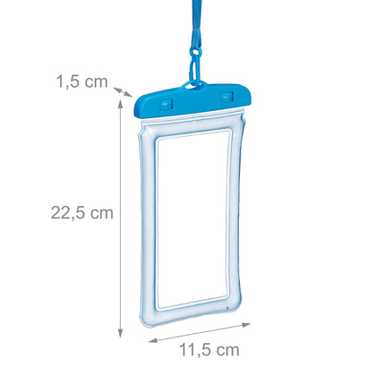 Étui étanche pour téléphone portable, 4 pièces