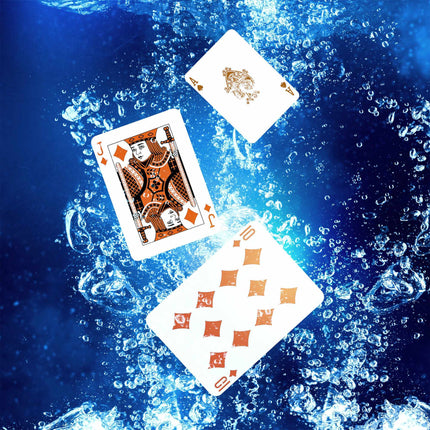 Wasserdichte Pokerkarten aus Plastik