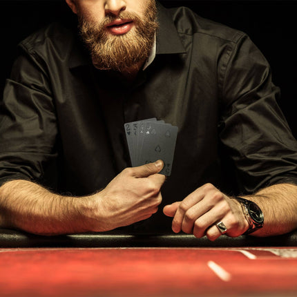 Wasserfeste Pokerkarten 2er Set
