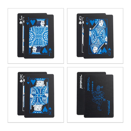 Wasserfeste Pokerkarten 2er Set
