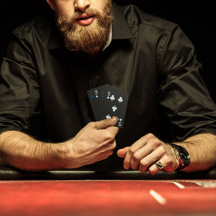 Wasserfeste Pokerkarten 2er Set