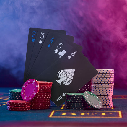 Wasserfeste Pokerkarten 2er Set