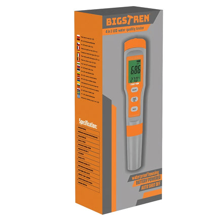 Water quality tester 4in1 LED Bigstreen 23534