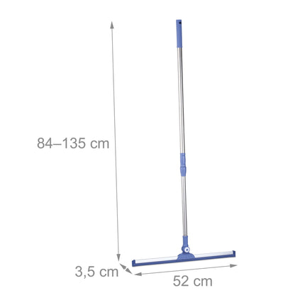 Water scraper with telescopic handle