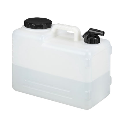 Water tank with faucet