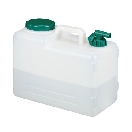 Water tank with faucet