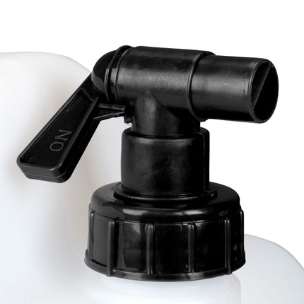 Water tank with faucet