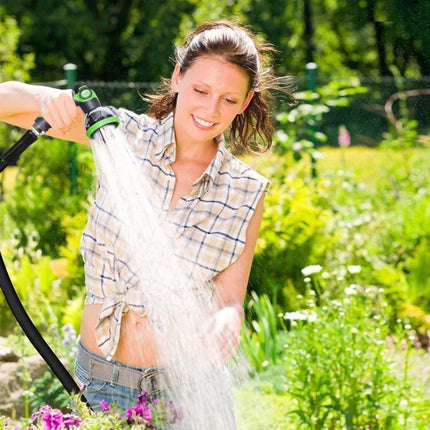 Wetterfester schwarzer Gartenschlauch – UV-beständig, flexibel