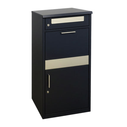 Weatherproof Parcel Letterbox with Lockable Compartments