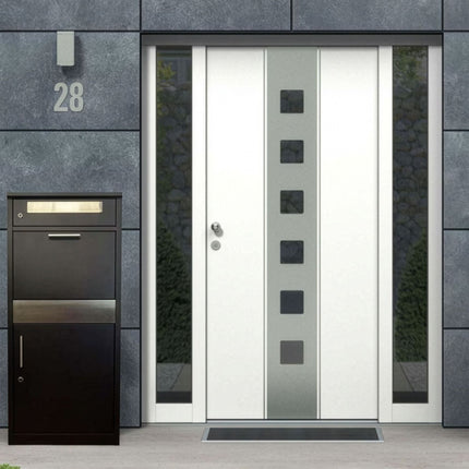 Weatherproof Parcel Letterbox with Lockable Compartments