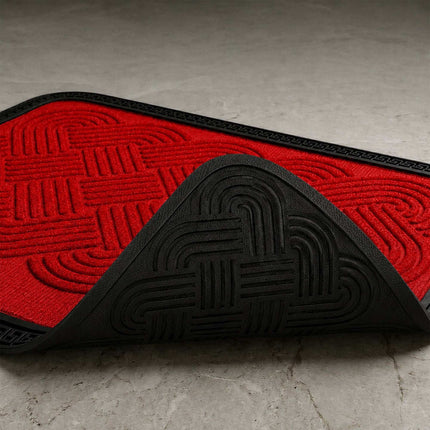 Weatherproof Red Doormat, 60 x 40 cm, Non-Slip