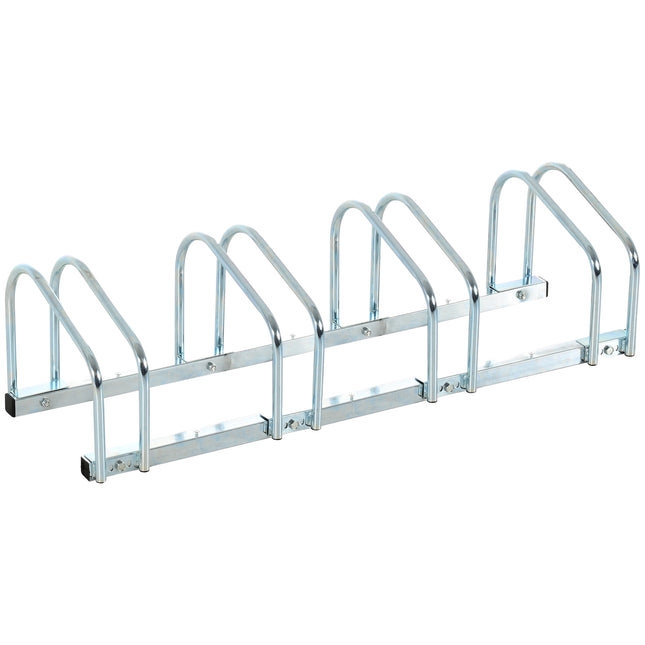 Wetterfester Fahrradträger für 4 Fahrräder, Boden-/Wandmontage