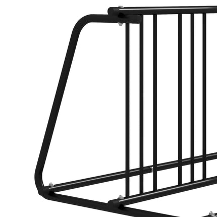 Support à vélos, support multiple, résistant aux intempéries, jusqu'à 6 vélos de chaque côté, 155 x 100 x 75 cm, acier