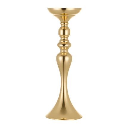 Wedding Flower Vase Set, 16 PCS, 15 In Gold Centerpieces