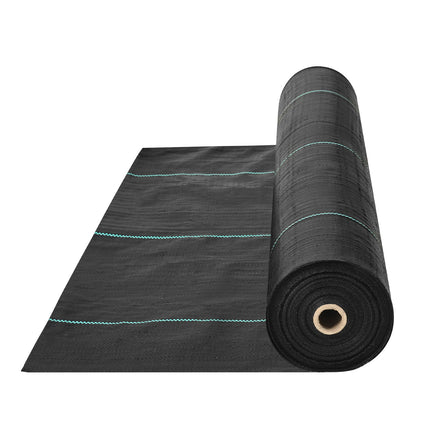 Weed Barrier Fabric, 3 x 250 ft Woven Polypropylene 5 oz